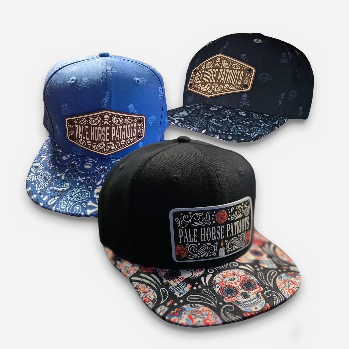 Pale Horse Patriots Snapback Hat | Made in the USA