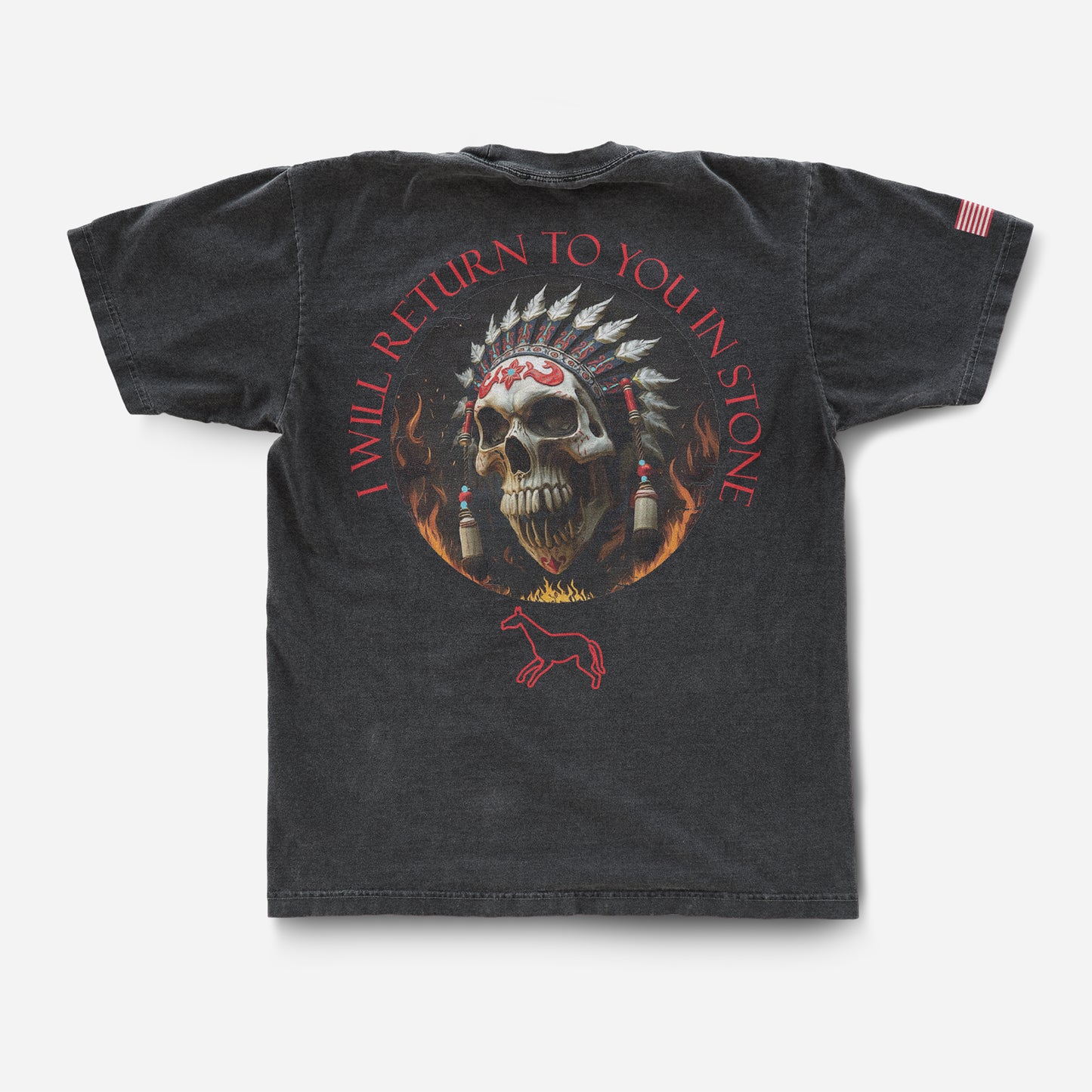 Crazy Horse T-Shirt | Made in the USA