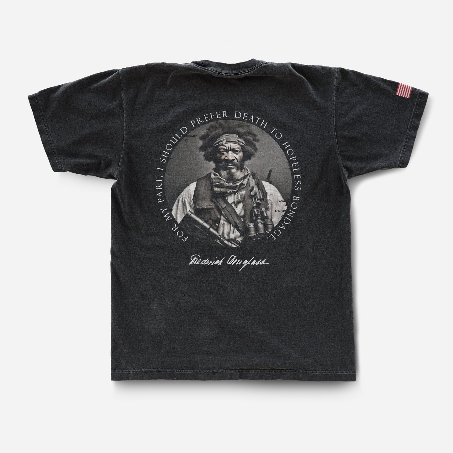 Frederick Douglass "Words Of Wisdom" T-Shirt | Made in the USA