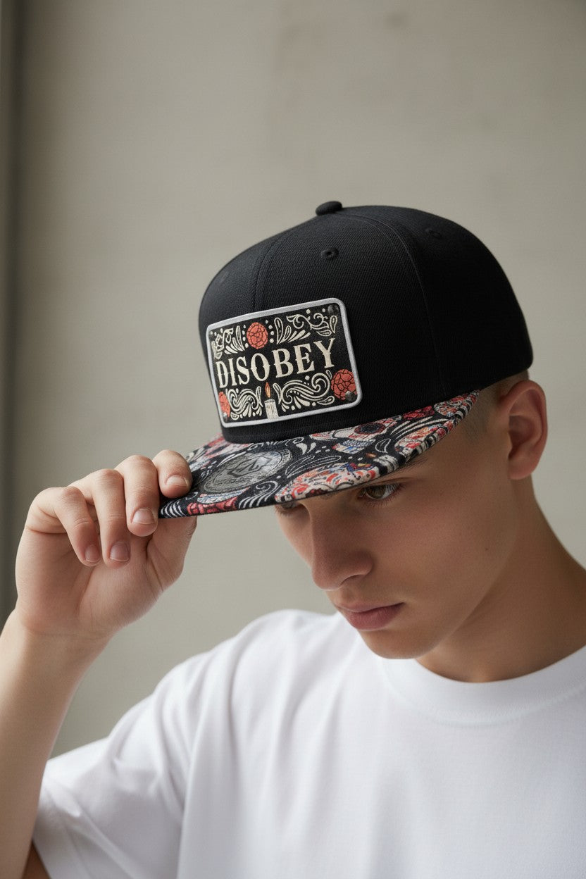 Disobey Snapback Hat | Made in the USA