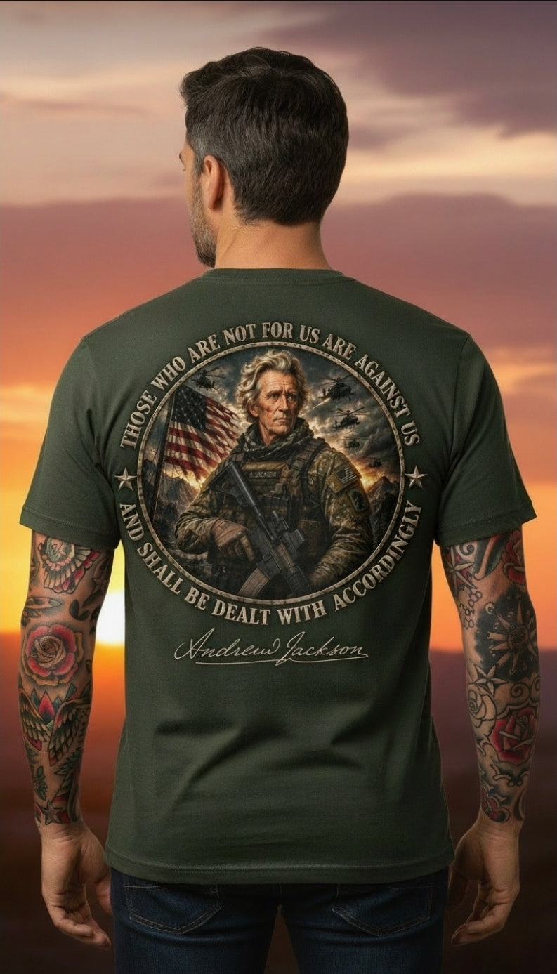 Andrew Jackson "Old Hickory" T-Shirt | American History Apparel | Made in the USA