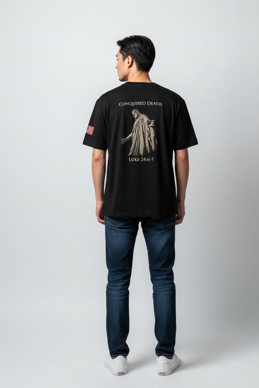 Conquered Death T-Shirt | Made in the USA